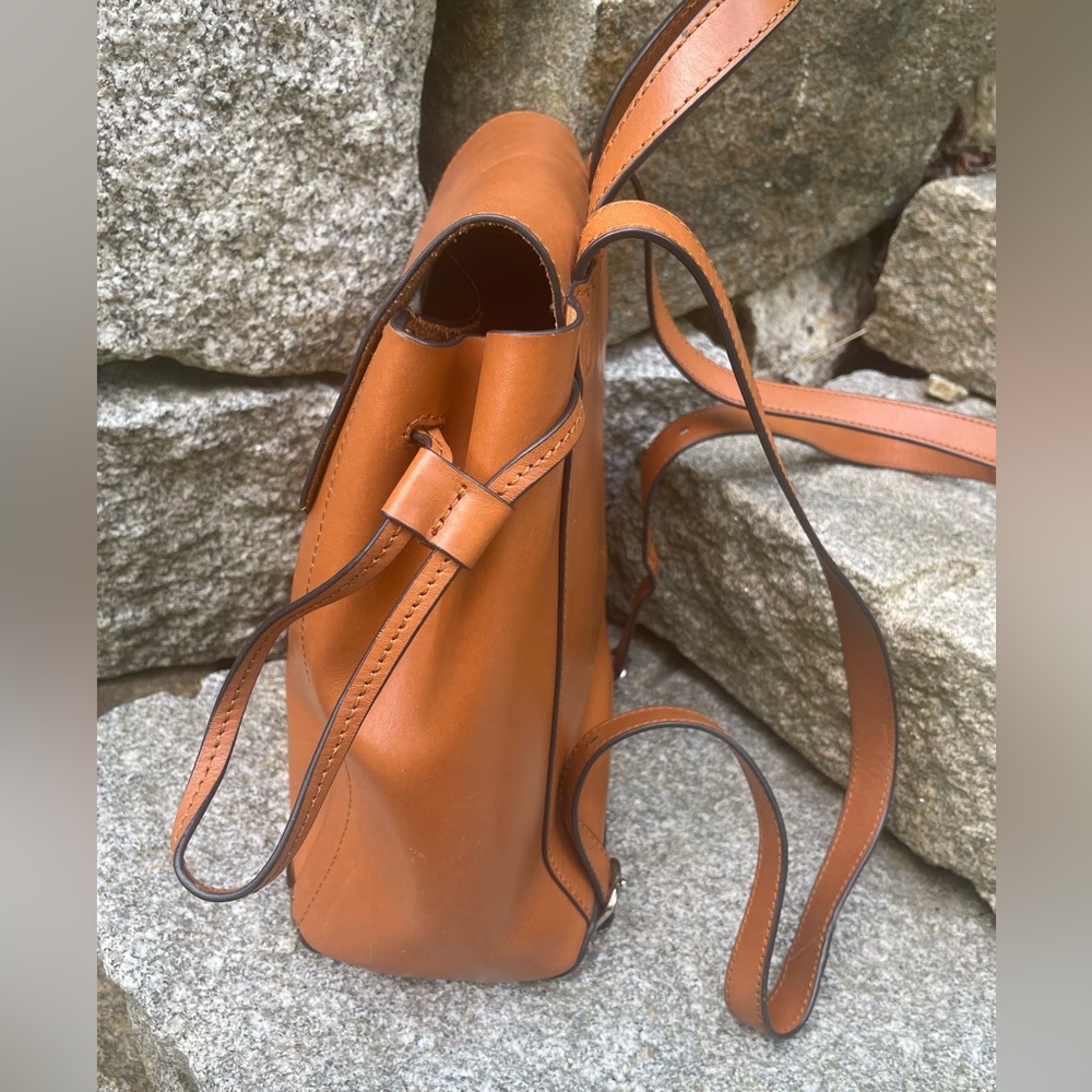 Loeffler Randall Leather Backpack - Picture 2 of 9